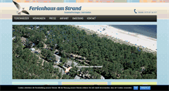 Desktop Screenshot of ferienhaus-wolters.de